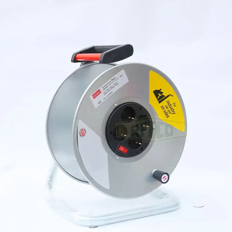 EU кабельная катушка индивидуальная длина удлинительная катушка электрическая выдвижная кабельная катушка