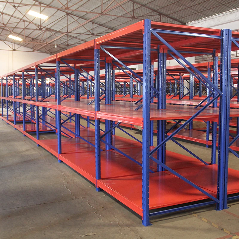 Equipment for Warehouse Stacking Racks Storage Holders Cargo Storage Heavy Duty 500kg Warehouse Shelf Storage
