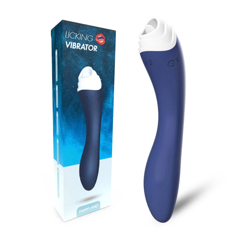 Clitoral Tongue Sensitive Teasing Toy for Women with 9 Vibration Modes  Licking massager