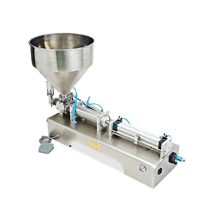 alwell 100mL-1000ml honey, oil, cosmetic emulsion paste cream filling machine