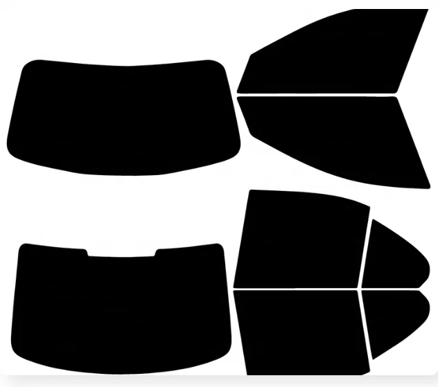 Многоразовый набор для тонировки стекол автомобиля съемный 5%-30% VLT