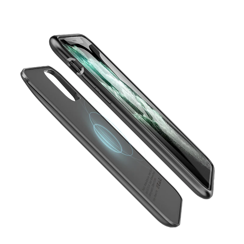 Hot sale 5000mAh Portable Wireless Mobile Charger Power Bank Battery Case for iPhone 11 Pro