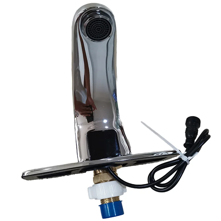 Auto IR Sensor Tap High Quality Single Hole Smart Bathroom Brass Faucet ef 213 ad Ceramic Valve Core for Kitchen and Gym Use