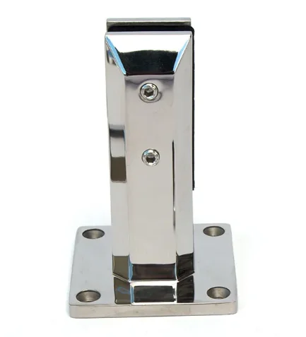 Modern Design Stainless Steel 304 Frameless Wall Spigot 12mm Glass Thickness Handrails Railings Balcony Deck Baluster Bracket