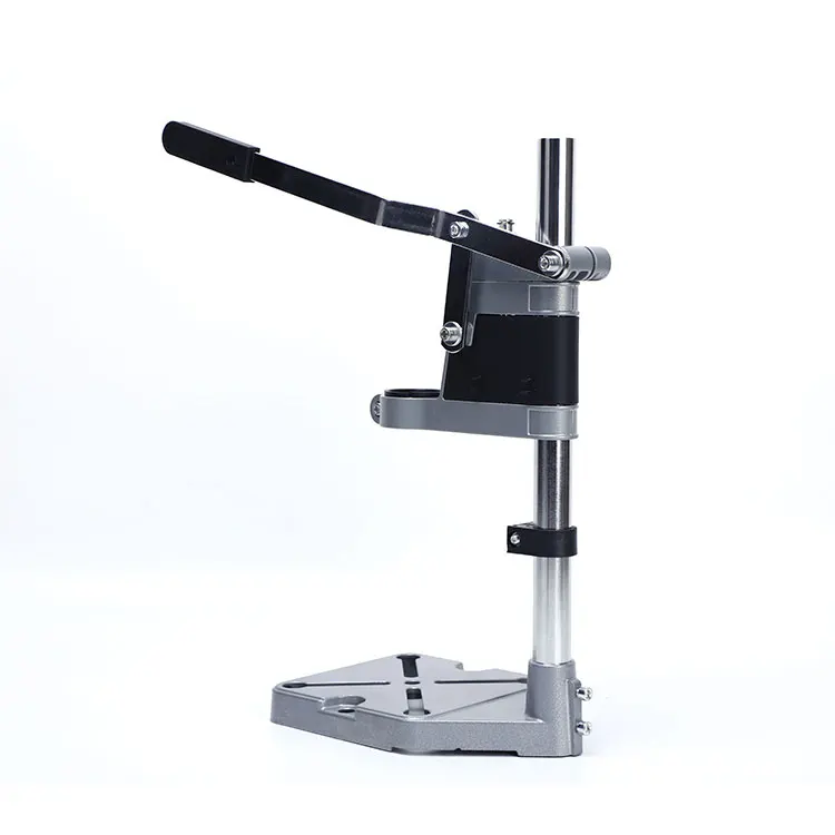 2022 Hot Sale Portable Drill Stand 38-44mm Adjustable Aluminium Electronic Drill Stand