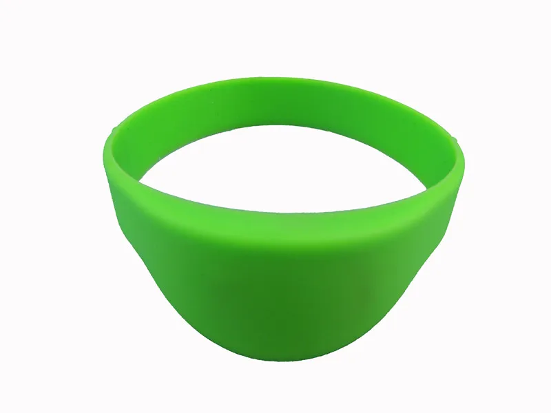 Programmable Waterproof Chip NFC RFID 125khz 13.56mhz UHF Silicone Wristband