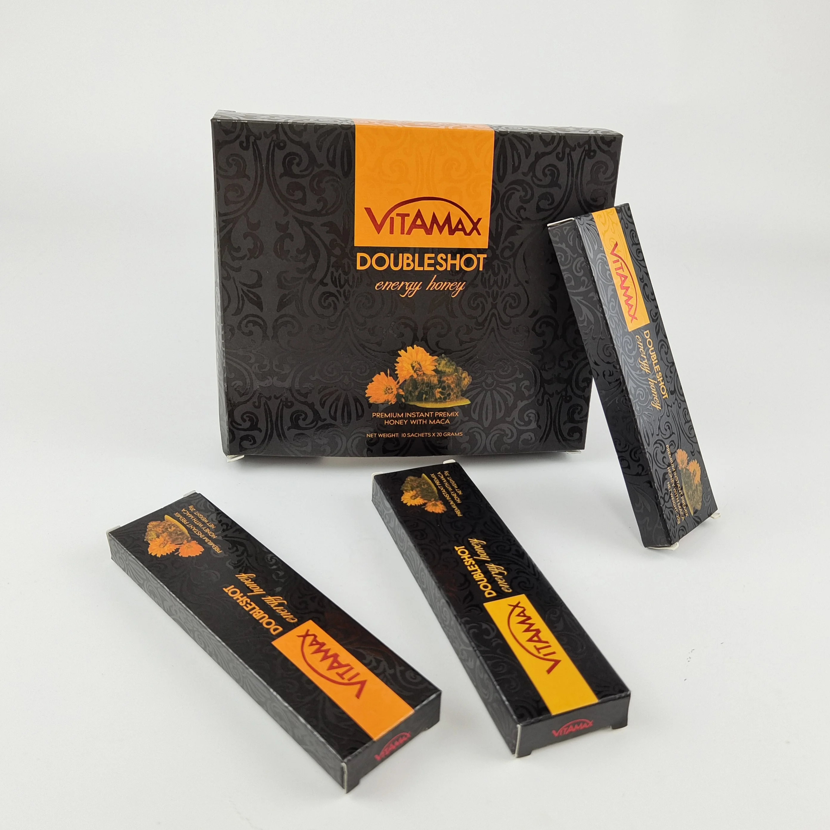 Wholesale Custom Printed Small White Folding Carton Honey Packaging  Box Kraft Paper Box