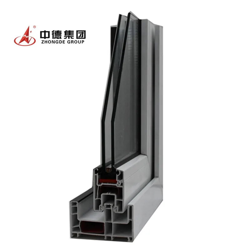 Zhongde 100% Lead Free UPVC Profiles for UPVC Windows &Doors, 30 Years Life Service!