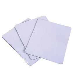 Large Blank White Plain Playmat Mousepad Sheet Yard Roll Bulk Mouse Pad Material For Sublimation Printing