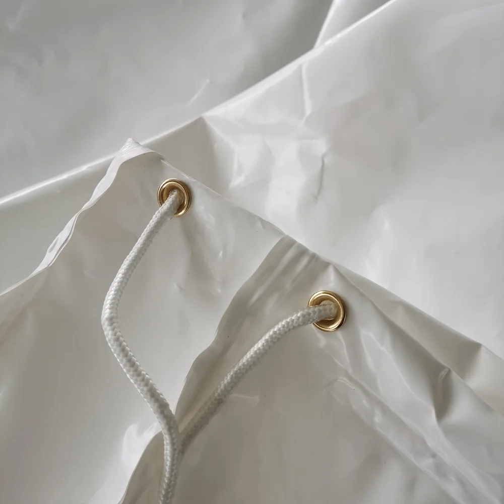 plastic dust cover Machine use barrier bag big  white plastic bags with zipper custom-fit shrink film