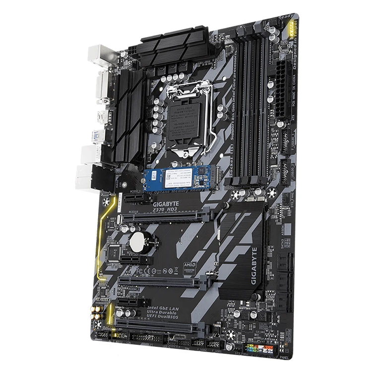 HD3-OP GIGABYTE Z370 с 32 Гб Intel Optane Memory LGA 1151 чипсет игровые Материнские платы