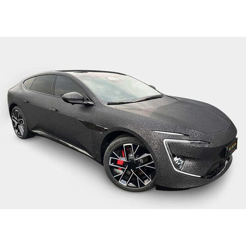 Color Changing Ppf Anti Scratch Carbon Fiber Car Wrap Vinyl Matte Black Pattern Ppf Body Sticker Pet Color Ppf