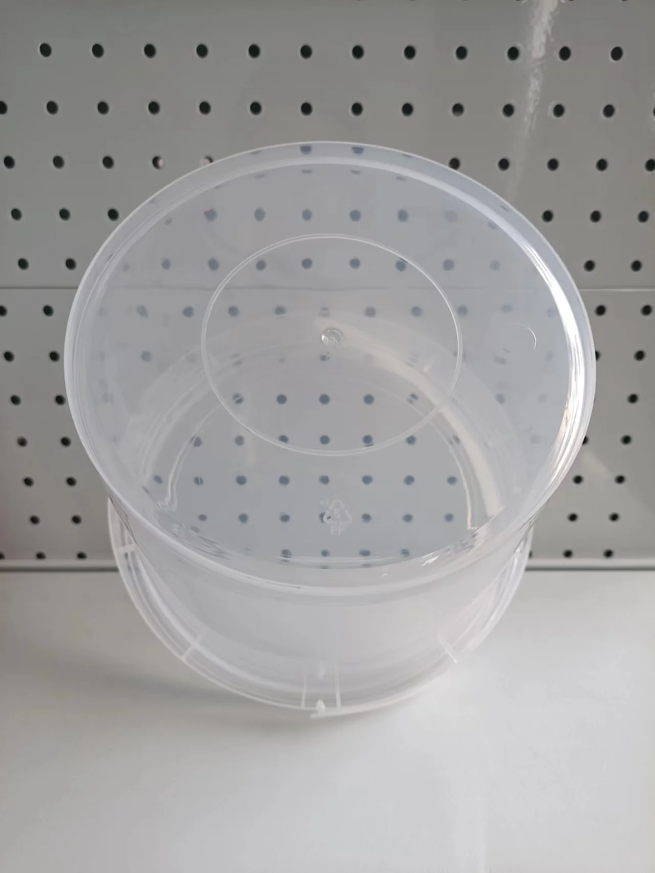 Plastic Storage Box Biscuit Barrel Yogurt Bucket Pickle Barrel Food Plastic Packaging Bucket With Lid Transparent