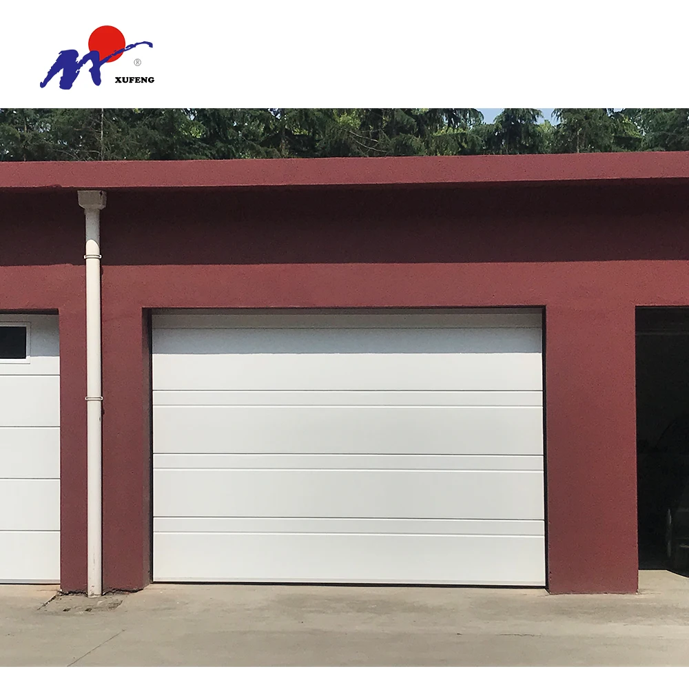 Residential Galvanized Steel Sectional Garage Doors Gerbang Garage