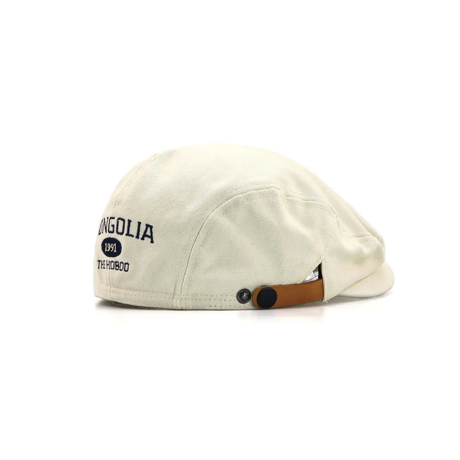 Wholesale Popular Waterproof Heavy Cotton Beret Hats Ladies Low MOQ Bull Head Metal Decorated for Cycling  Daily Use