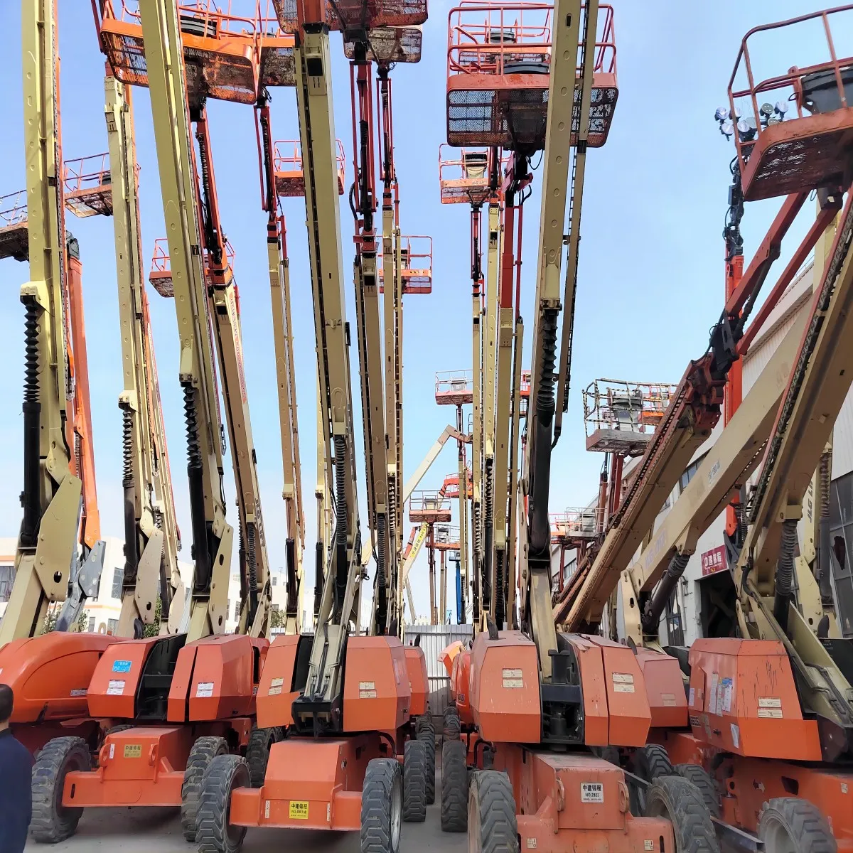 Заводская цена используется JLG800AJ JLG1200AJ JLG660SJ воздушная Рабочая платформа JLG Boom Lfit