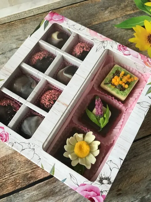 Коробка для упаковки шоколада