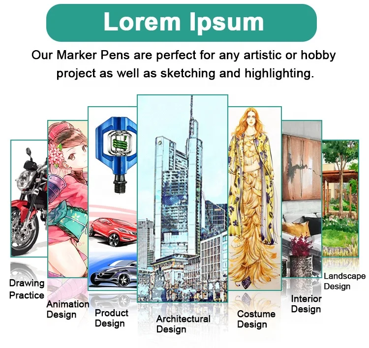 Factory Custom color professional art marker pen set/, OEM ODM alcohol marker brush draw dual tip sketch art marker pens/