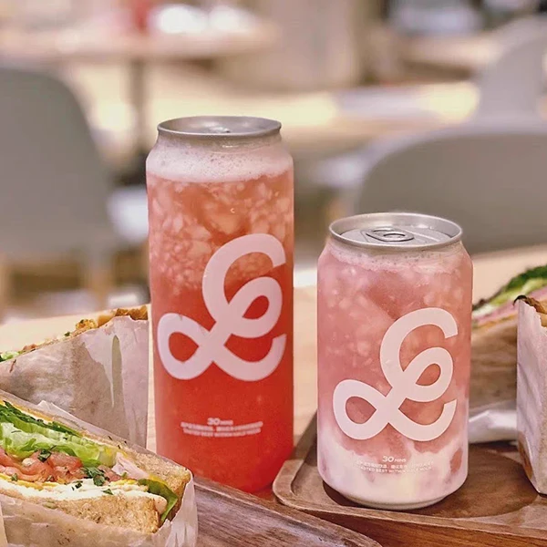 VJ Empty Cold Drink Soft Carbonated Beverage Bottle Bubble Soda Water Bottle with Easy Open Lids For Summer Holiday