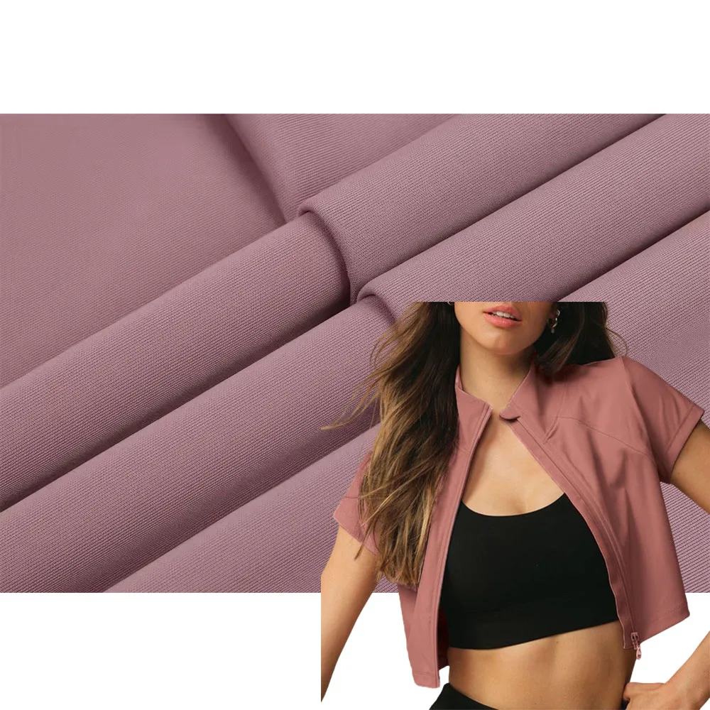 J003 Autumn Summer Suits Scuba Fabrics Spandex Mesh Polyester Interlock Fabric School Uniforms Fabric