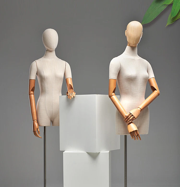 YMY-ZMSMBS-2 Wholesale cheap price change face fabric mannequin new dress foam mannequins doll for sale