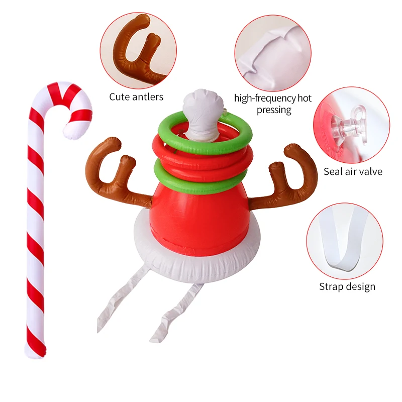 Новогодняя повязка на голову с оленем