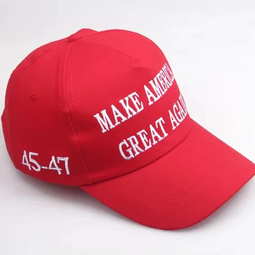 2024 Wholesale MAGA Hats 45-47 Make America Great Again Hat Election Campaign Baseball Cap With USA Flag winter cap