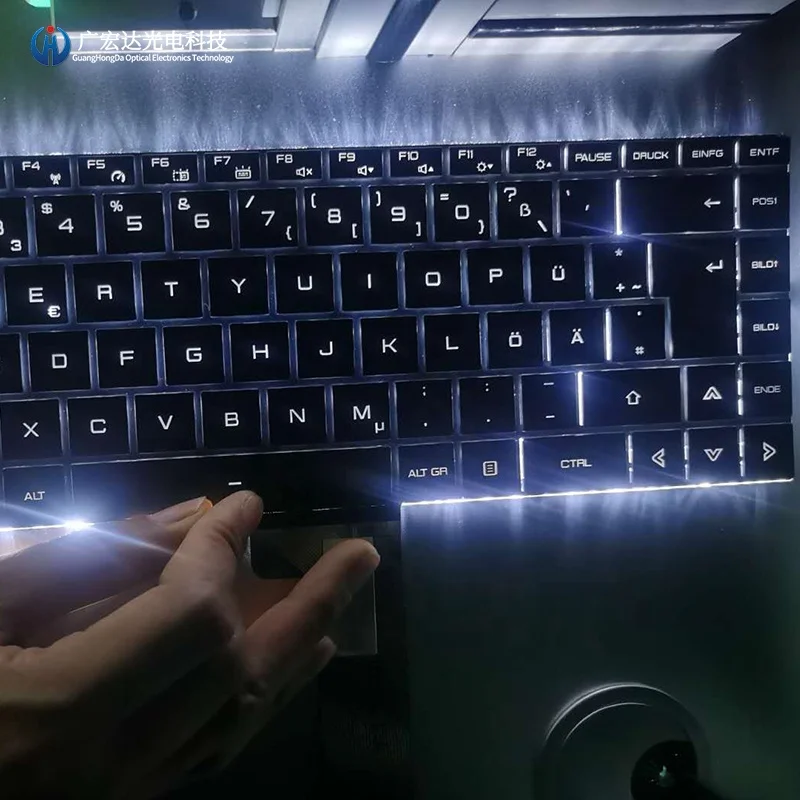 The Keyboard Light Guide Film Module Made Of High-quality PC Materials Can Be Customized For All Kinds Of Luminous Keyboards