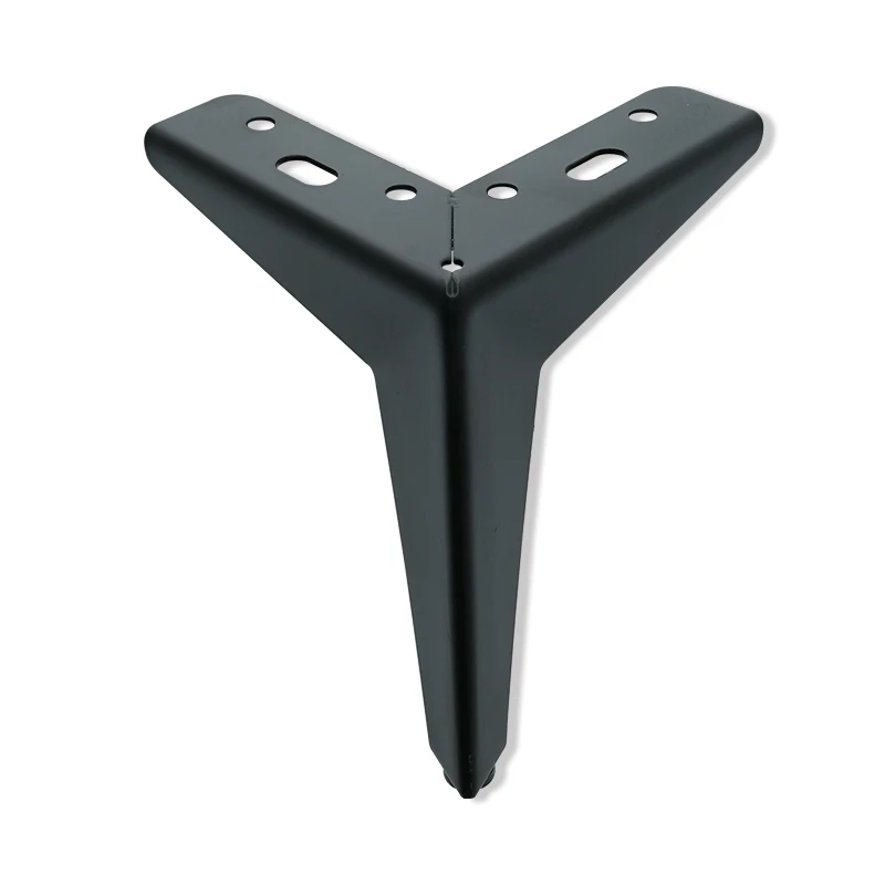 Wholesale Modern Dining Furniture Y Shape Metal Hardware Sofa Leg Metal Leg 13cm Iron Chrome Sofa Legs