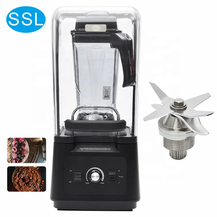 Новый SSL блендер 2.5L 1680W большой мощный свежих фруктов соковыжималка смузи крупных коммерческих Heavy