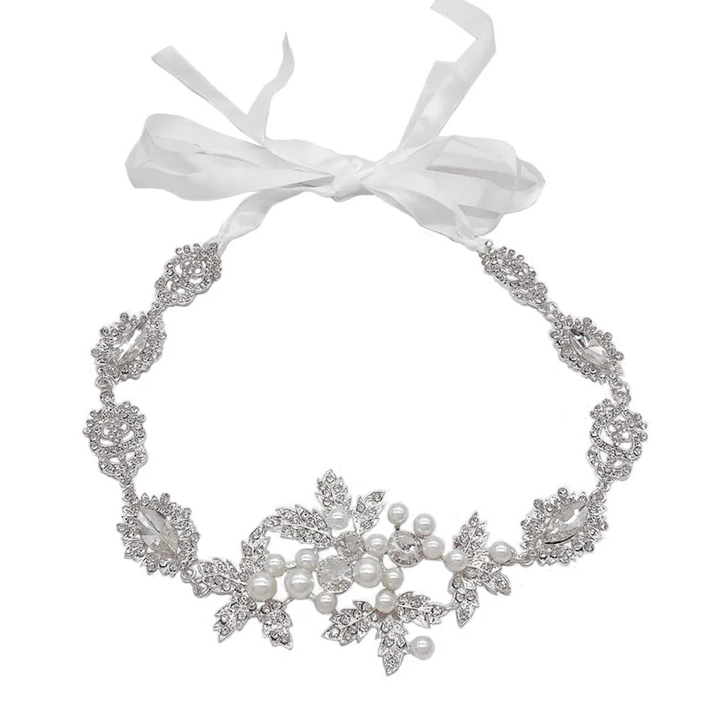 Хрустальная Свадебная повязка на голову тиара невесты