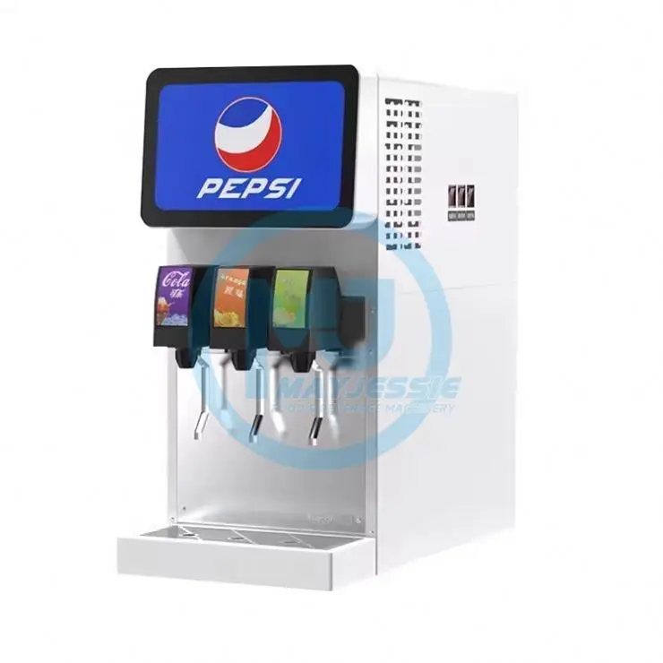 Wholesale Commercial Soda Beverage Machine Automatic Soda Dispenser Machine 4 Valves Fountain Drink Machine for Restaurant