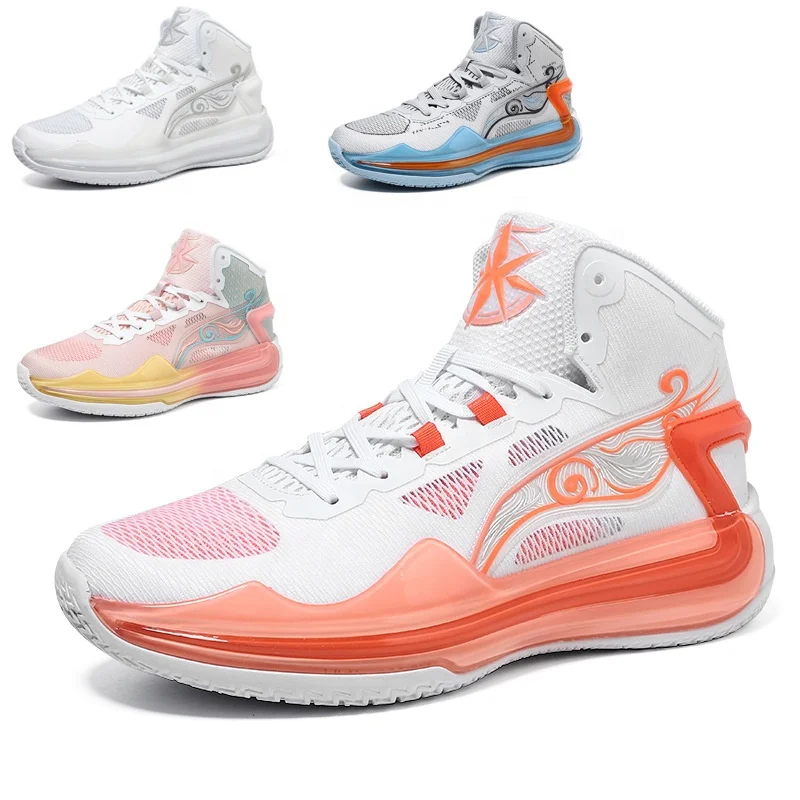 Kids Basketball Shoes Durable Lace-up Non-Slip Running Shoes Secure for Little Kids Big Kids and Boys Girls Order now