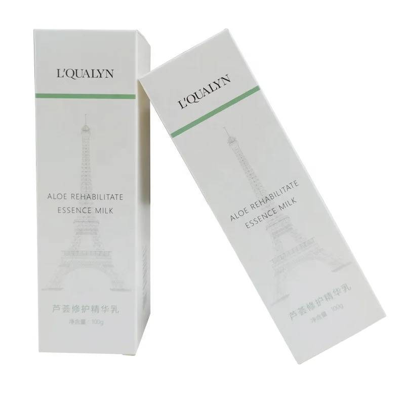 Warehouse folding box Luxury Cardboard Skincare Set Packaging Skin Cosmetic Paper Packaging Box