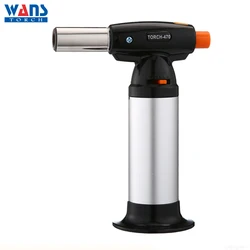 High power refillable heating kitchen lighter chef cooking flame blow torch BS-470