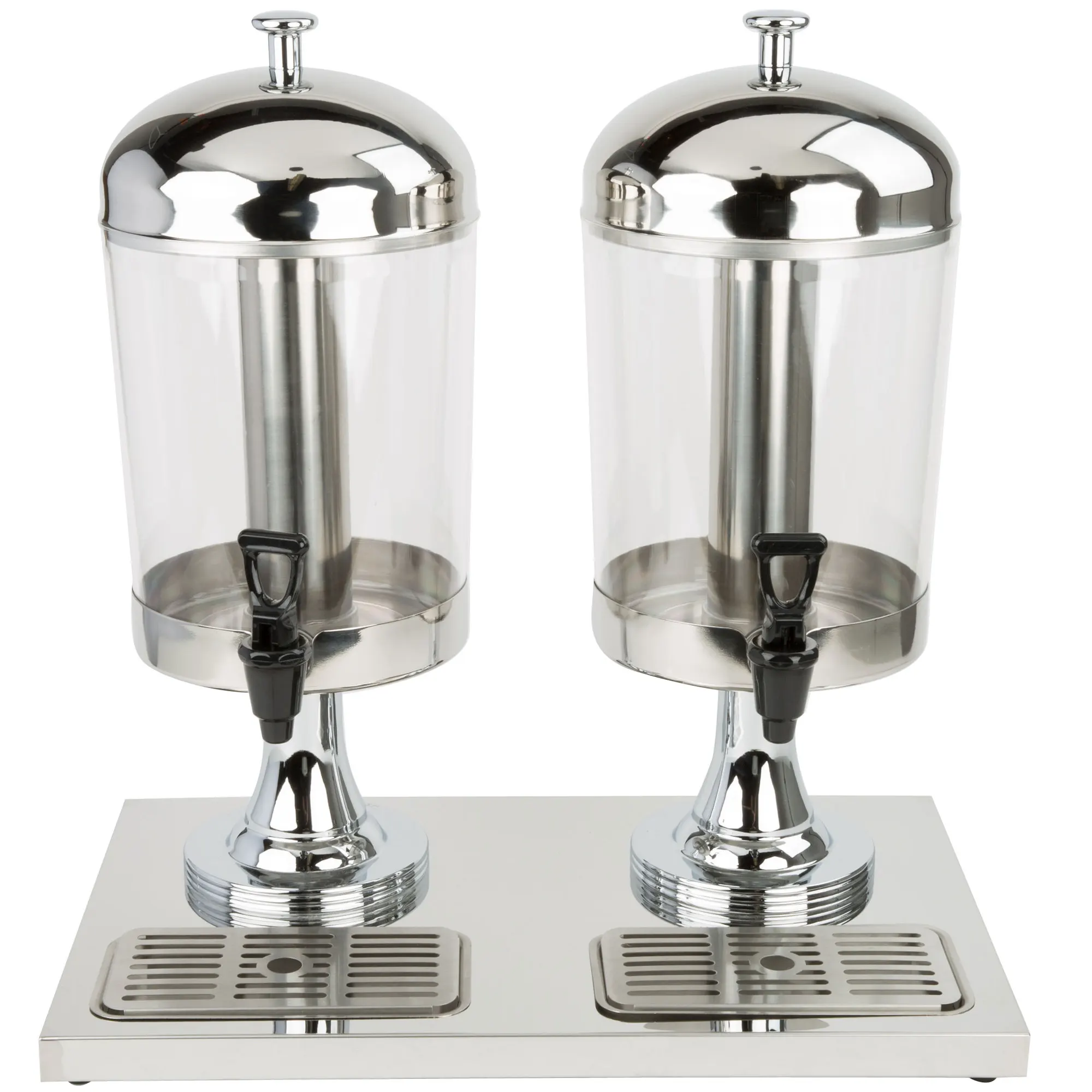 Commercial Stainless Steel Buffet Ware Barrel Beer Cold Drink Juice Dispenser 8L Fruit Juice Beverage Dispensers For Party