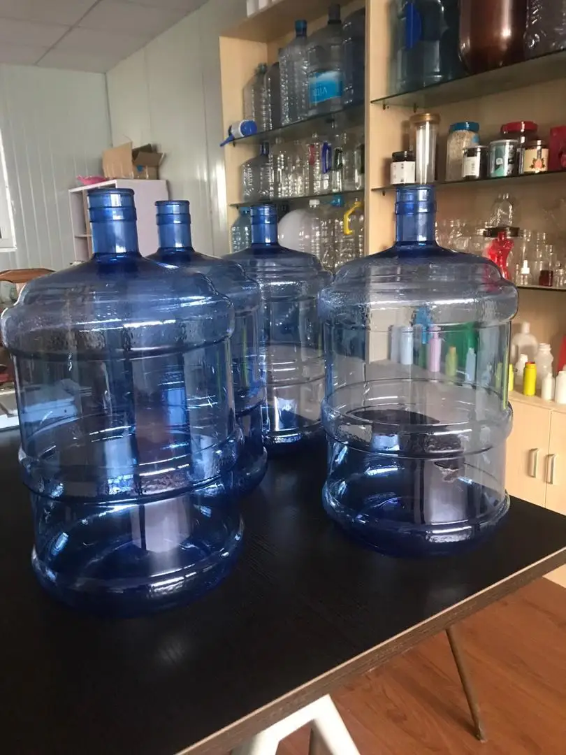 semi automatic pet 5 gallon bottle making machine to make plastic bottle