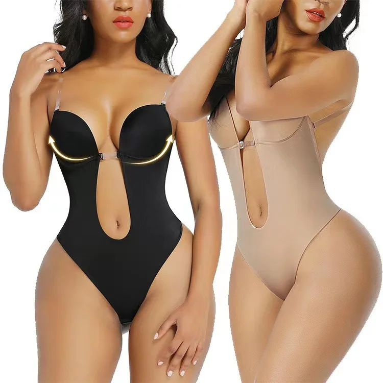 Invisible Slimming Body Suit Womens Shape Wear Slim Body Suit Shapewear Bodysuit Thong For Women