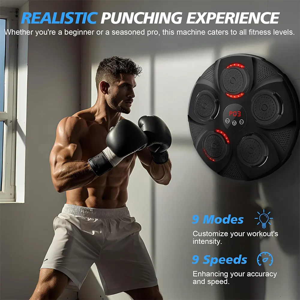 Q0055 New Products Idea 2024 Online Wholesale Custom Labels Professional music boxing machine wall mounted China Wholesale Bulk