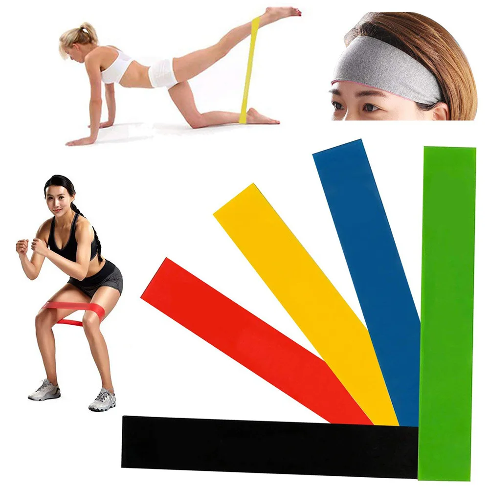2024 Wholesale Custom Logo Latex Fitness Elastic Training Theraband Private Label Long Resistance Bands For Exercise