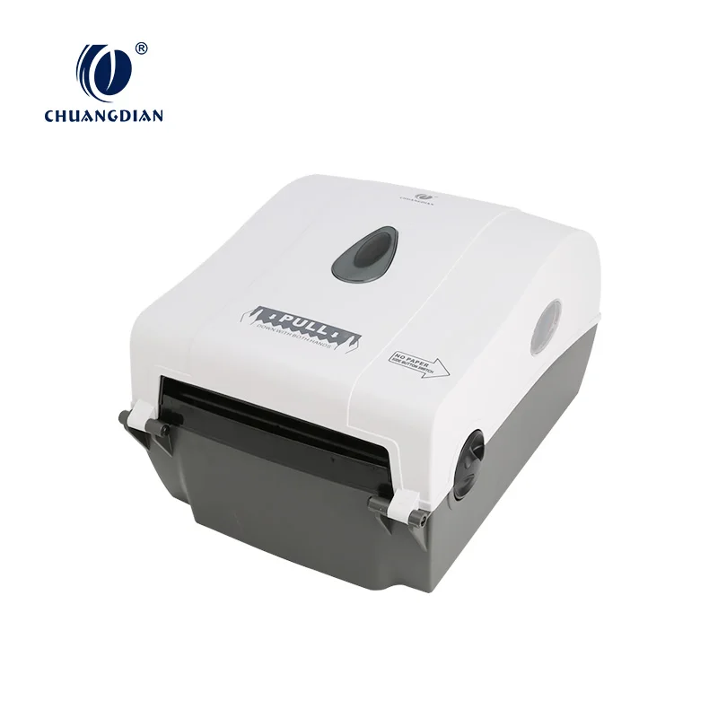 Chuangdian Wall mounted newest auto cut paper towel dispenser paper dispenser