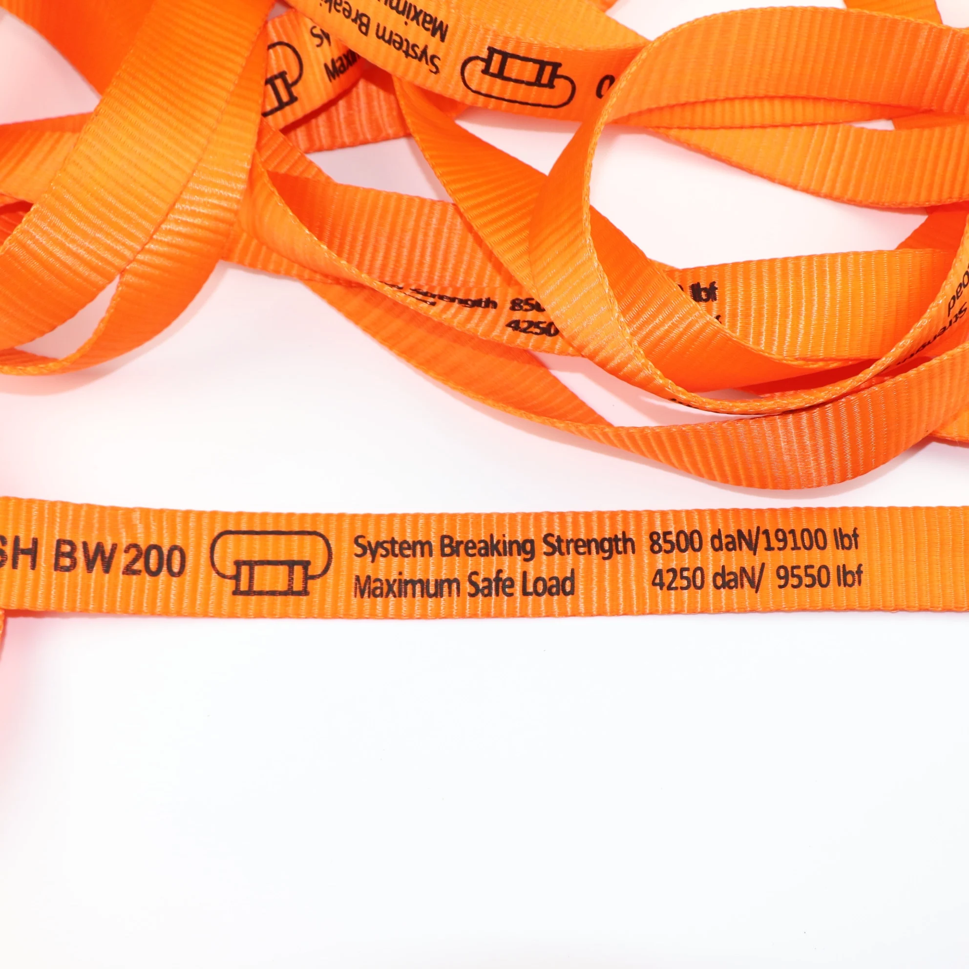 Custom Logo Polyester  cargo webbing belt lashing webbing strap for pallet strapping