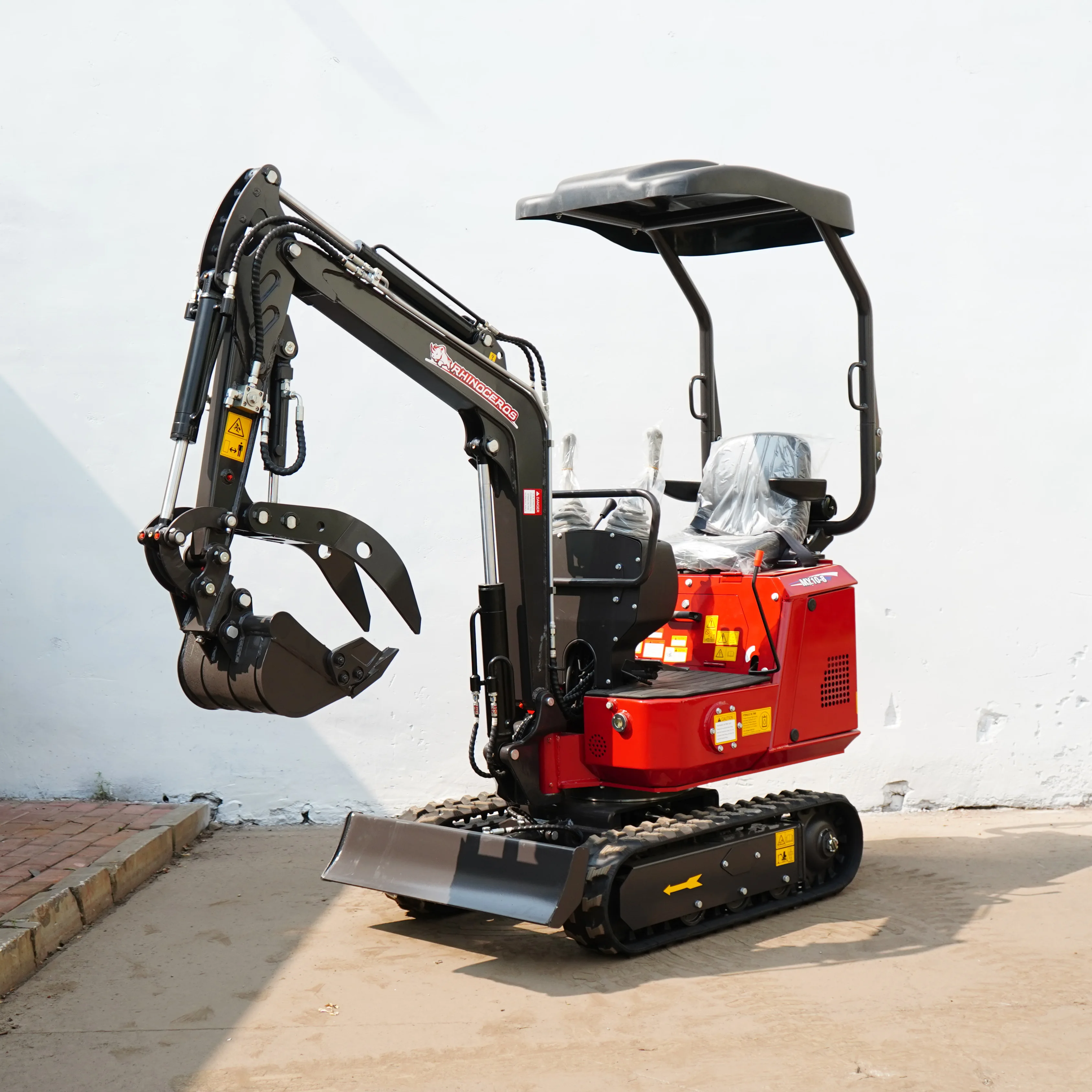 FREE SHIPPING! Hyundai used kubota/yanmar engine 1000kg small digger CE/EPA/EURO 5 compact mini excavators 1 ton prices