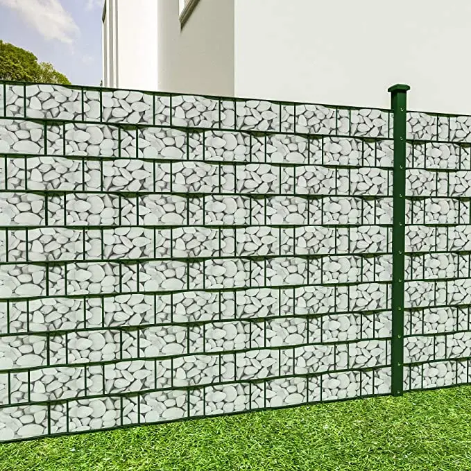 Antil-UV Easy Installation Sichtschutzstreifen Garden Fence Protection Pvc Strip Fence Roll