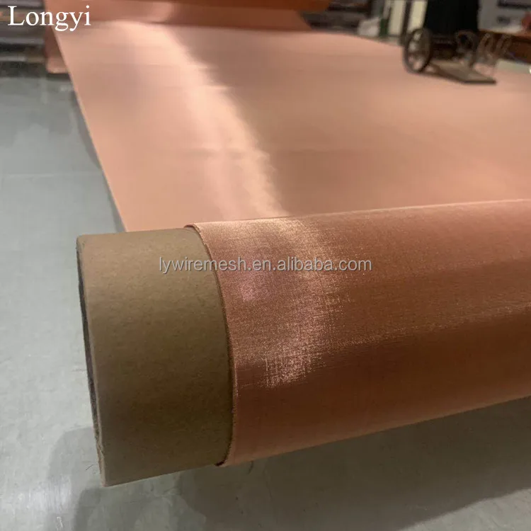 emf/rf shielding window film 30 50 60 80 100 mesh copper wire screen