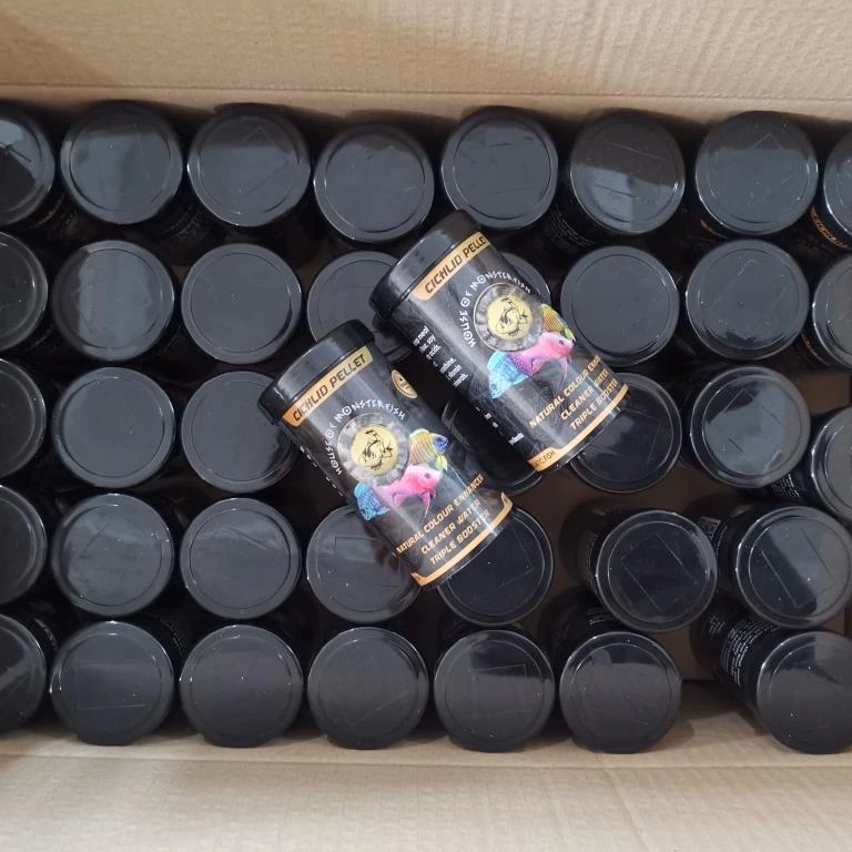 Support customized premium slow sinking granules with high nutrition and protein for