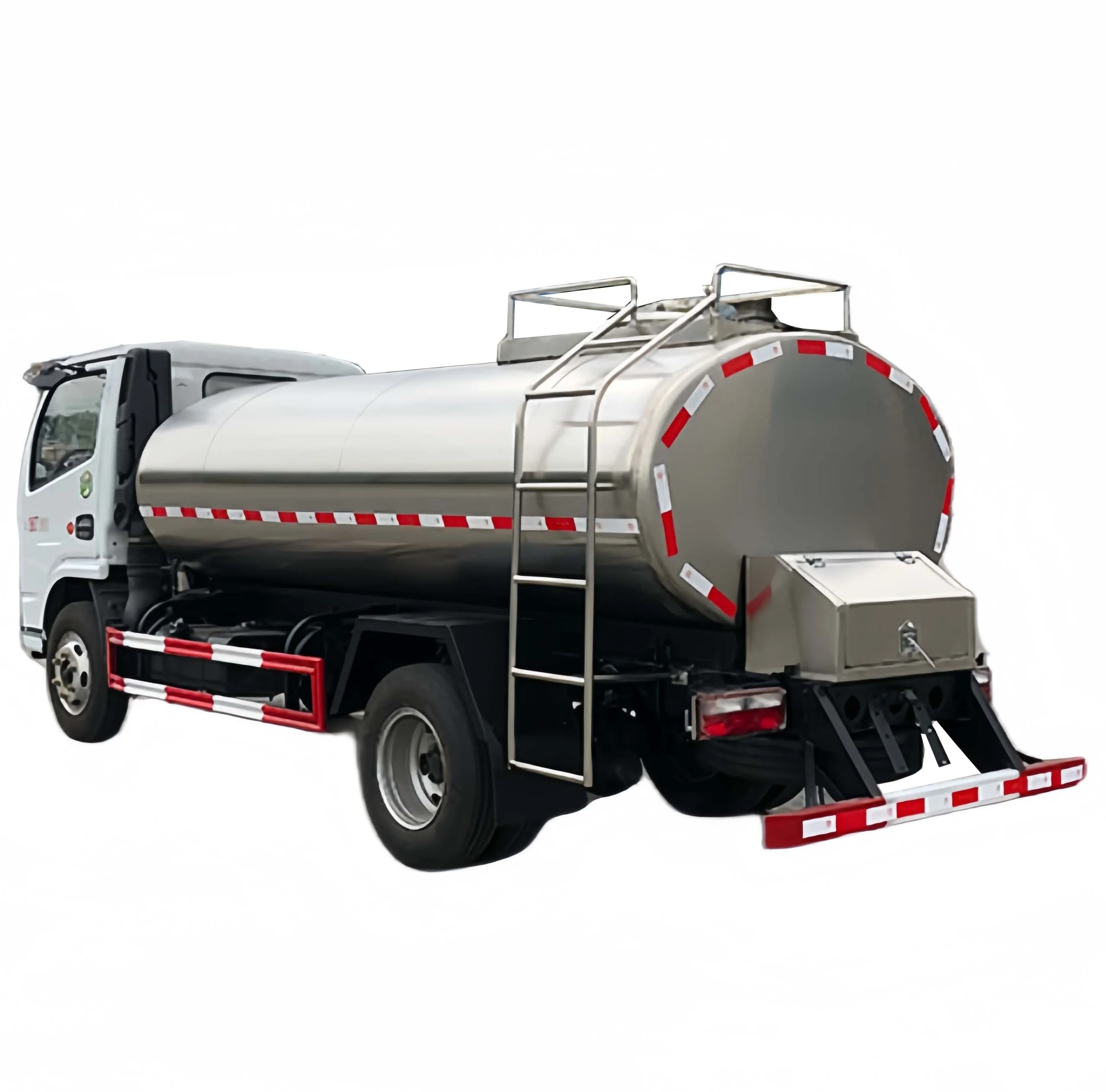 Dongfeng FAW 4X2 6X4 Stainless Steel Fresh Milk Tanker Truck 5000L 4000 Gallon Milk Transport Truck