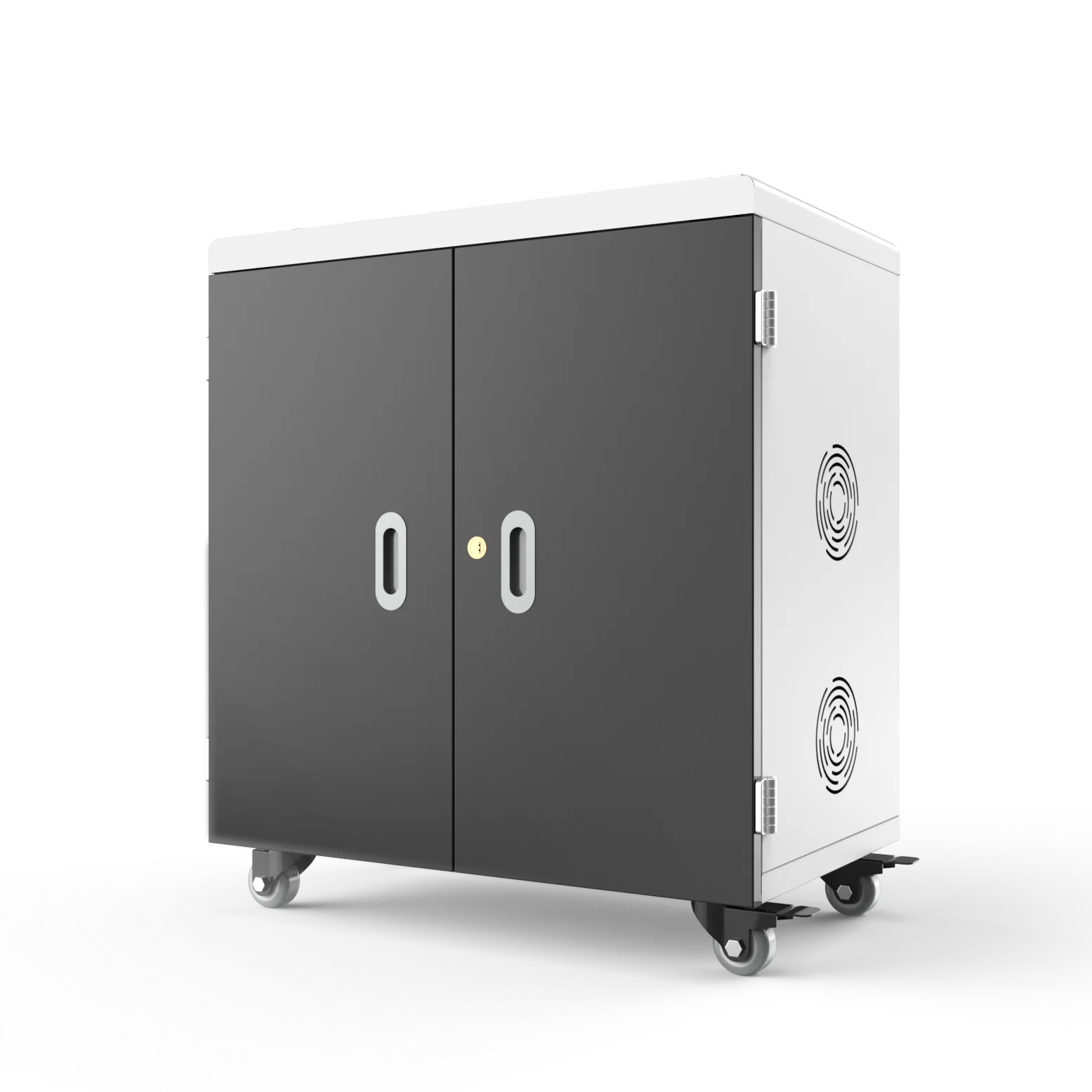 USB type tablets charging cabinet 36 slots tablets charging cart