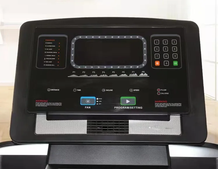 Indoor big power heavy duty AC treadmill drive belt Cardio Exercise machine