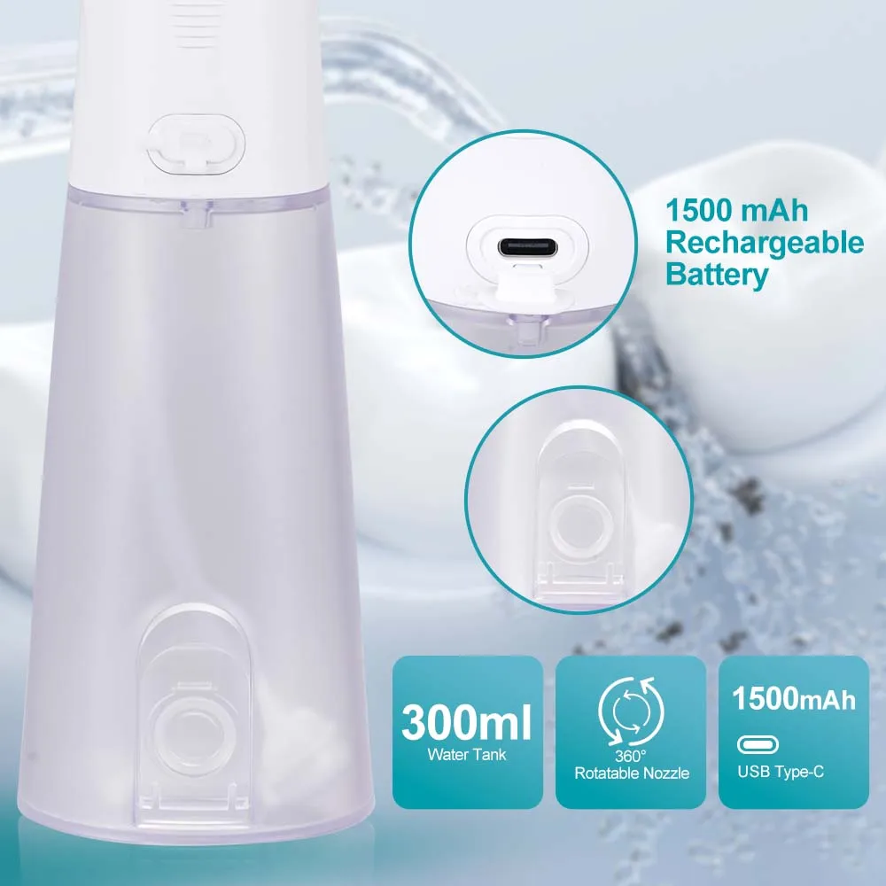 WINNING STAR ST-9817 IPX7  Waterproof Rechargeable Dental Jet Care Electric Professional Teeth Water Oral Irrigator